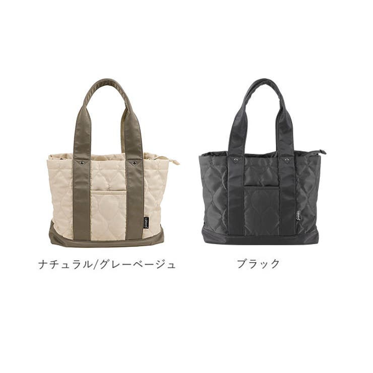 LIZDAYS キルティングナイロントートバッグ[品番：BCYW0030576