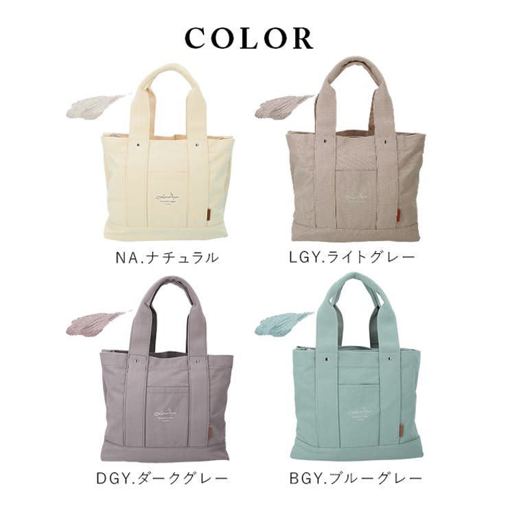 LIZ DAYS 3仕切りキャンバスビッグトート | BACKYARD FAMILY | 詳細画像17 