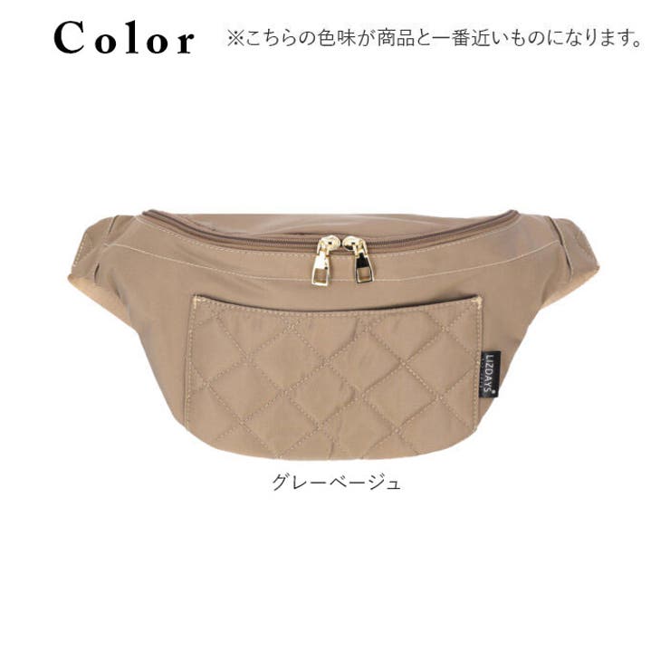 LIZDAYS キルティングナイロンボディバッグ[品番：BCYW0015502