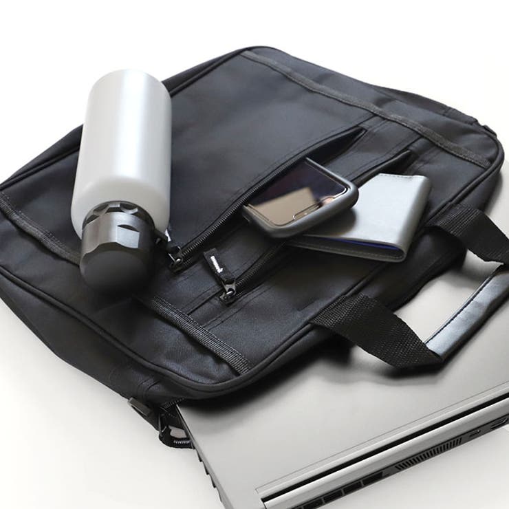 A4 ビジネスバッグ 1142 前面ファスナーポケット | BACKYARD FAMILY | 詳細画像1 