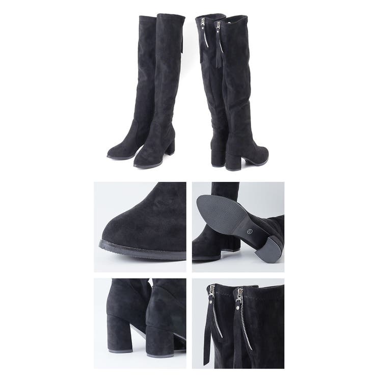 ニーハイブーツ 選べるヒール | BACKYARD FAMILY | 詳細画像13 