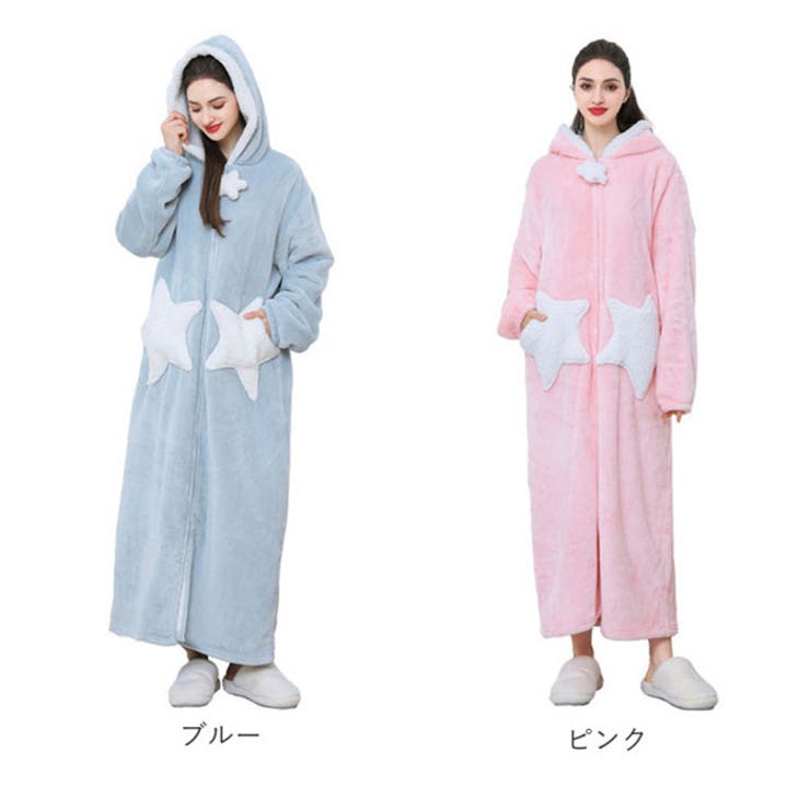 ルームウエア ふわふわ暖かい ペア レディース メンズ mmrwr110f | BACKYARD FAMILY | 詳細画像18 