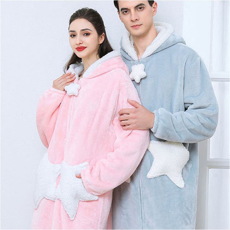 ルームウエア ふわふわ暖かい ペア レディース メンズ mmrwr110f | BACKYARD FAMILY | 詳細画像4 