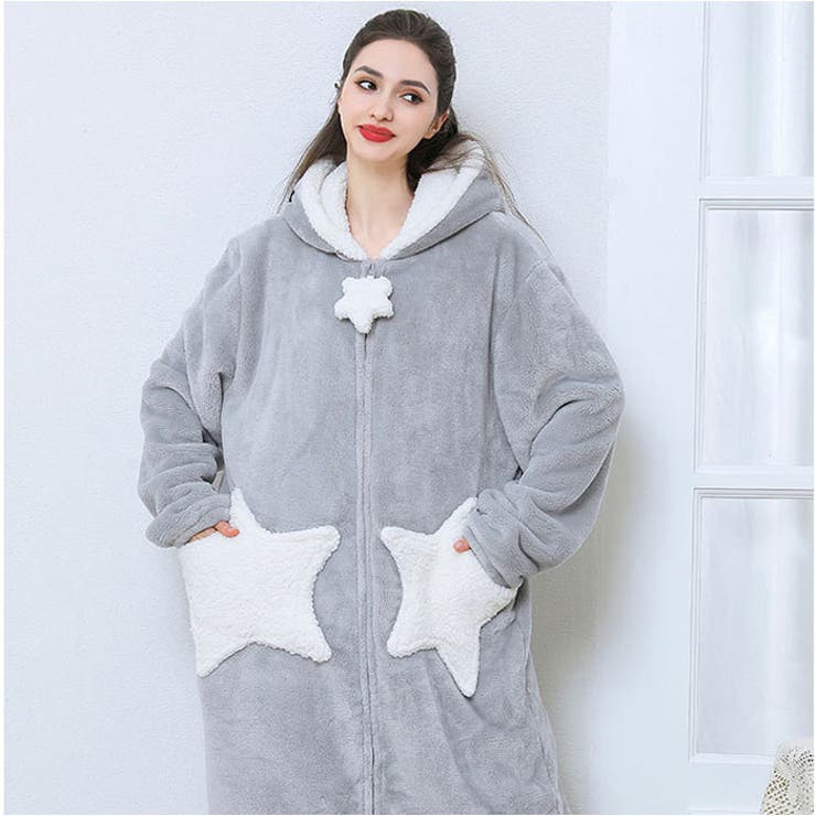 ルームウエア ふわふわ暖かい ペア レディース メンズ mmrwr110f | BACKYARD FAMILY | 詳細画像7 