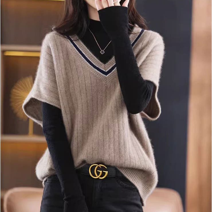 ベスト Vネック オーバーサイズ | BACKYARD FAMILY | 詳細画像15 