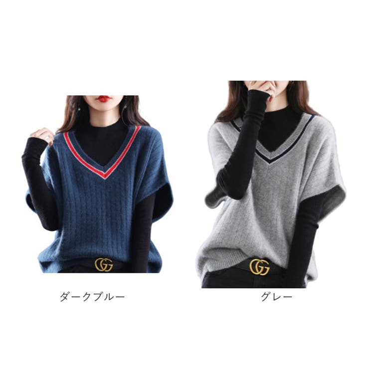 ベスト Vネック オーバーサイズ | BACKYARD FAMILY | 詳細画像17 