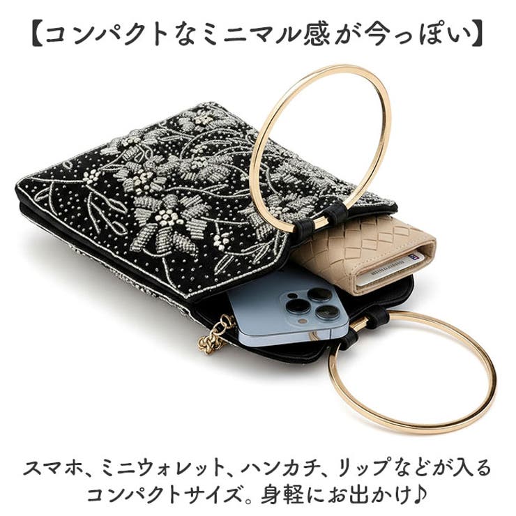 ビーズ刺繍パーティーバッグ | BACKYARD FAMILY | 詳細画像4 