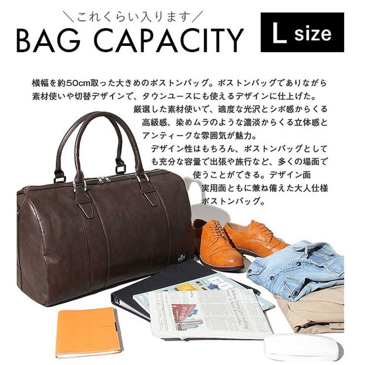 REGiSTA PU LEATHER BOSTON BAG | BACKYARD FAMILY | 詳細画像10 