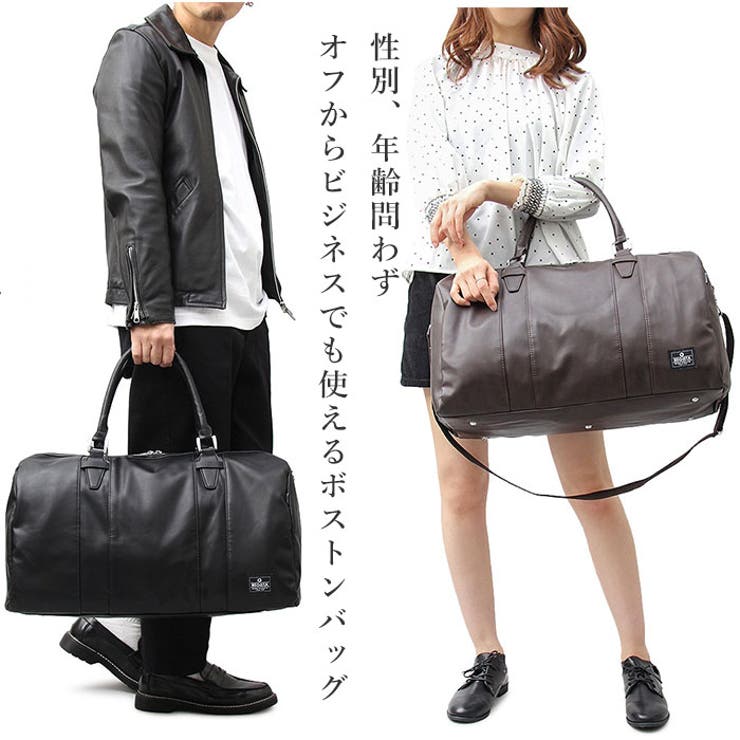REGiSTA PU LEATHER BOSTON BAG | BACKYARD FAMILY | 詳細画像3 