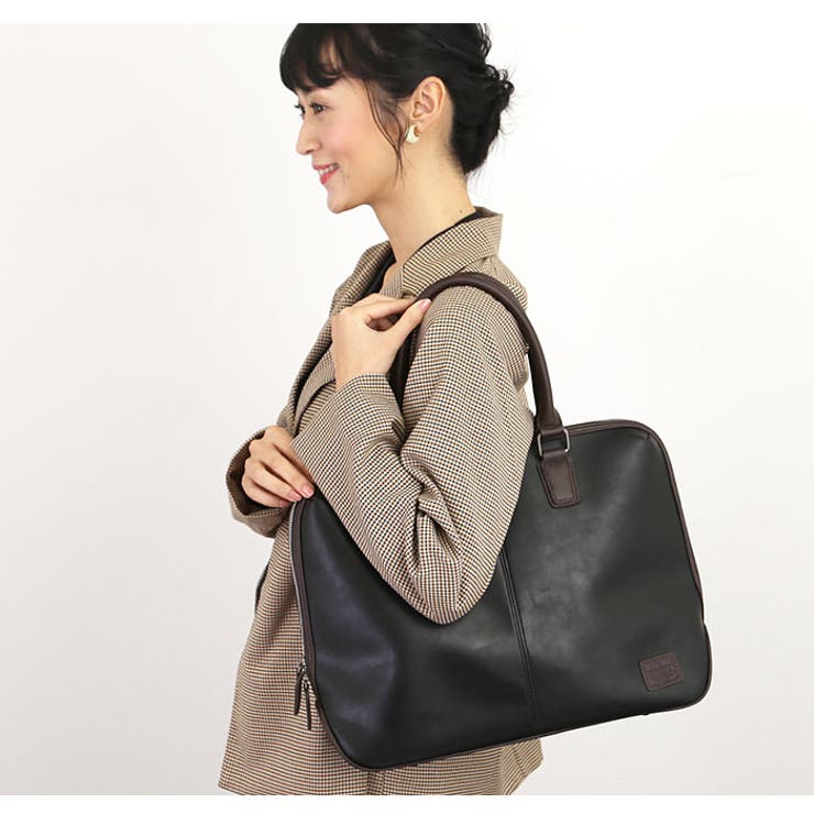 SYNTHETIC LEATHER BRIEFCASE | BACKYARD FAMILY | 詳細画像6 