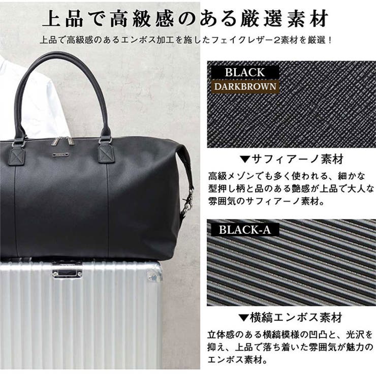 REGiSTA Saffiano Boston Bag | BACKYARD FAMILY | 詳細画像3 