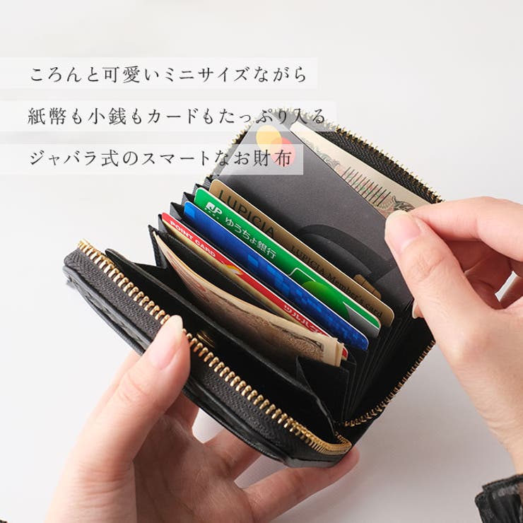 perche ペルケ レザーメッシュ ジャバラカードウォレット | BACKYARD FAMILY | 詳細画像4 