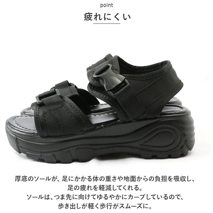 厚底サンダル pk175124 | BACKYARD FAMILY | 詳細画像6 