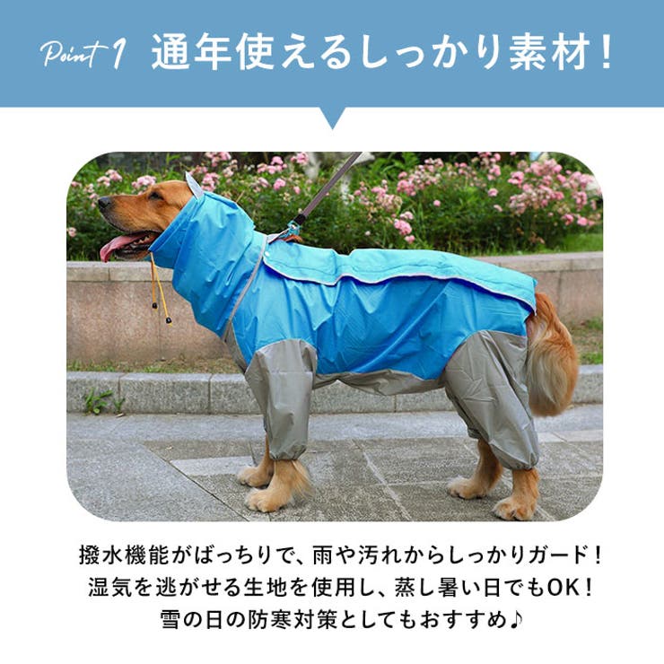 犬用レインコート pk99 | BACKYARD FAMILY | 詳細画像5 