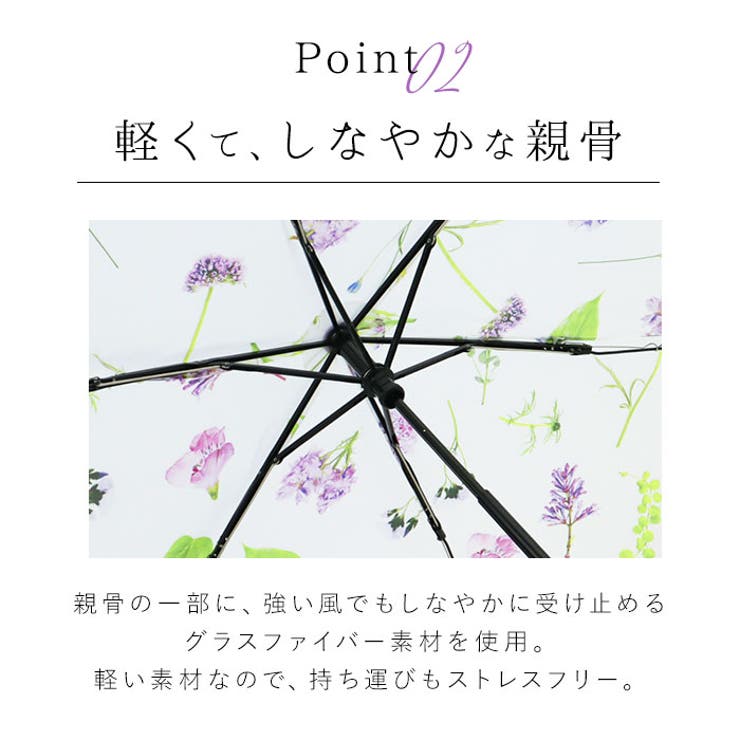 ワールドパーティー W by Wpc. Planticaビニール折りたたみ傘 | BACKYARD FAMILY | 詳細画像7 