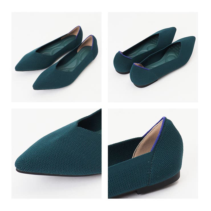 パンプス ニット Ｖカット フラット pmyds088 | BACKYARD FAMILY | 詳細画像13 