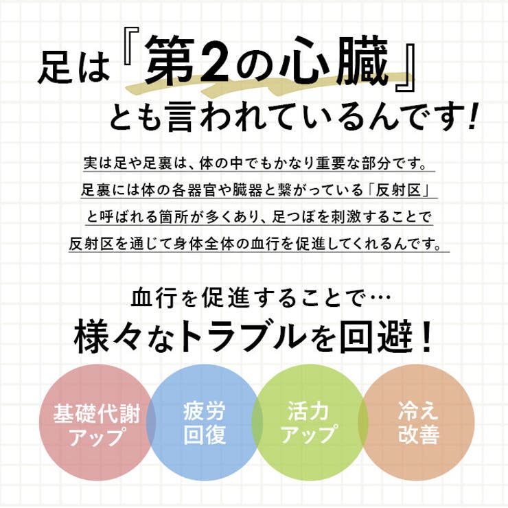 足つぼ健康サンダル pmysan001 | BACKYARD FAMILY | 詳細画像4 