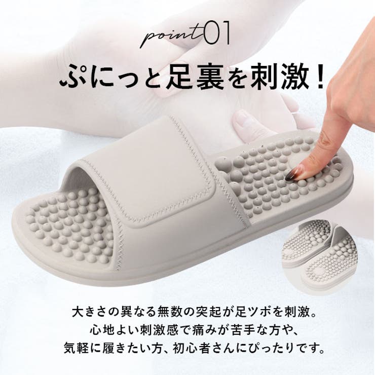 足つぼ健康サンダル pmysan001 | BACKYARD FAMILY | 詳細画像9 