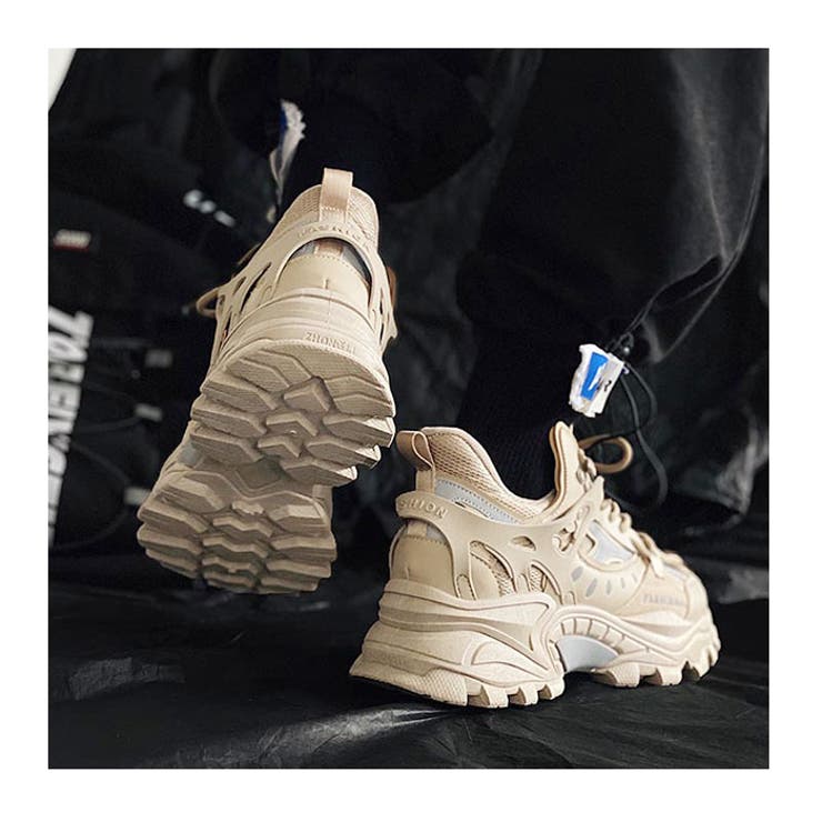 スニーカー 凸凹ビッグシルエットシューズ 厚底 | BACKYARD FAMILY | 詳細画像6 