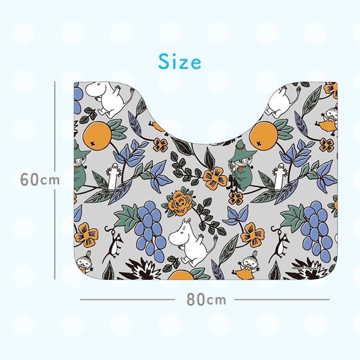 PVCキャラクタートイレマット 60×80cm | BACKYARD FAMILY | 詳細画像9 