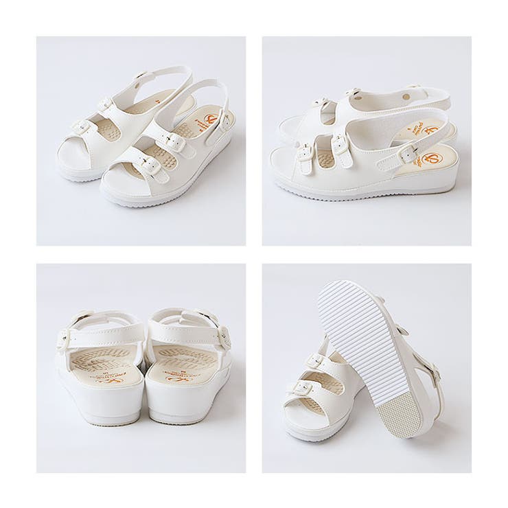 pure walker ピュアウォーカー ナースサンダル PW7612 | BACKYARD FAMILY | 詳細画像11 