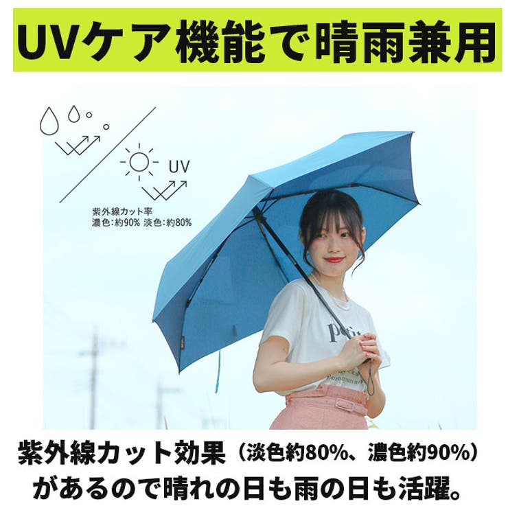 Water front クイックシャット 自動開閉 折りたたみ傘 55cm | BACKYARD FAMILY | 詳細画像9 