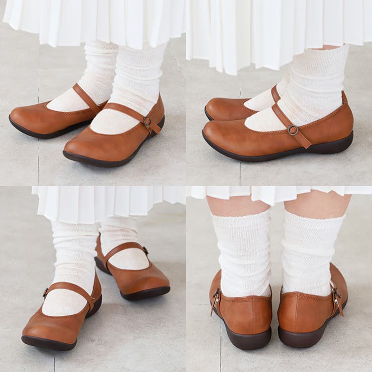 Re:getA リゲッタ R-2361 フラット ベルトパンプス | BACKYARD FAMILY | 詳細画像10 