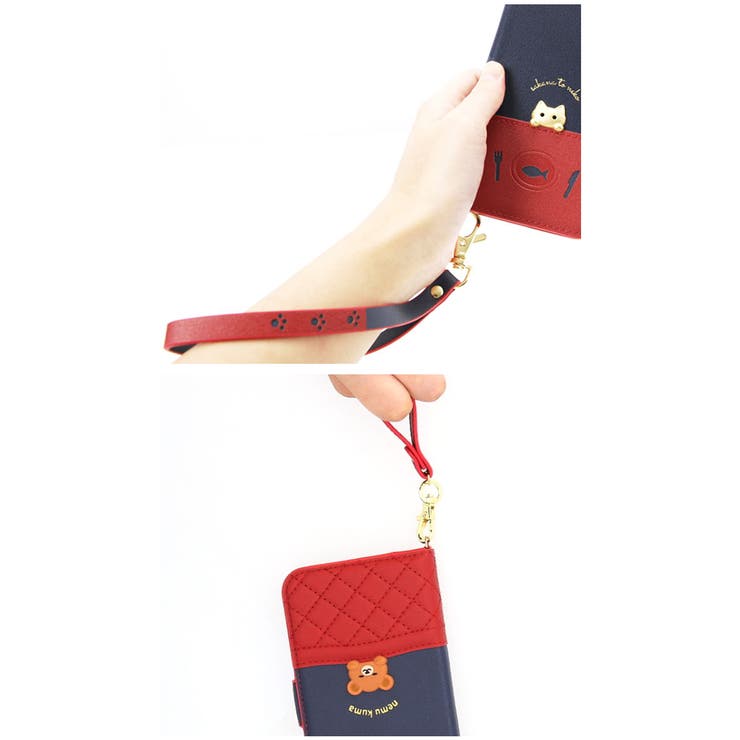 sakana to neko iPhone 手帳型ケース | BACKYARD FAMILY | 詳細画像11 