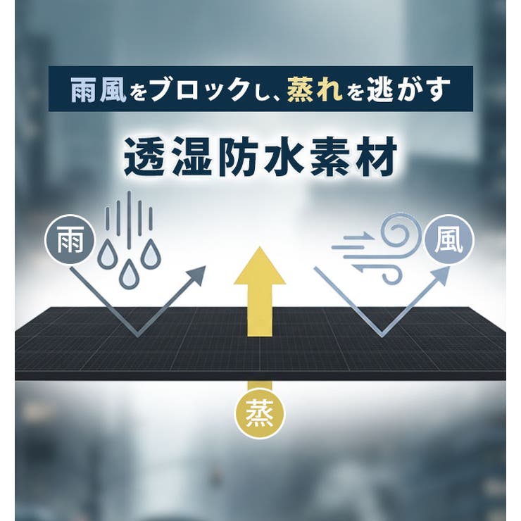 さりげないレインウェアセットアップ | BACKYARD FAMILY | 詳細画像8 