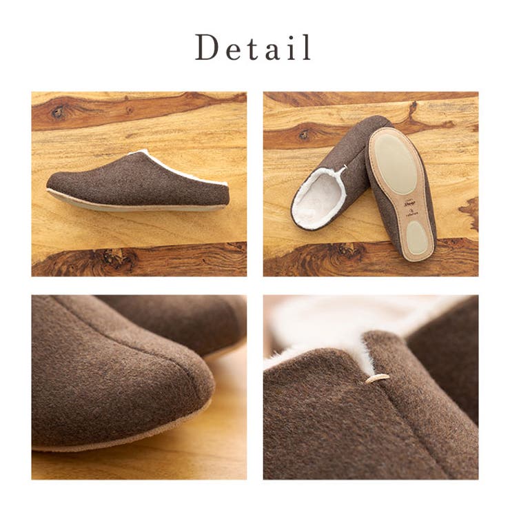 rooms Sheep ルームズ ルームシューズ | BACKYARD FAMILY | 詳細画像14 