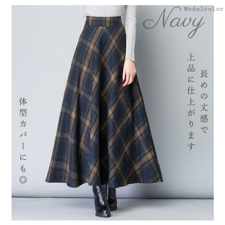 スカート ロング レトロ skirtlg810d | BACKYARD FAMILY | 詳細画像3 