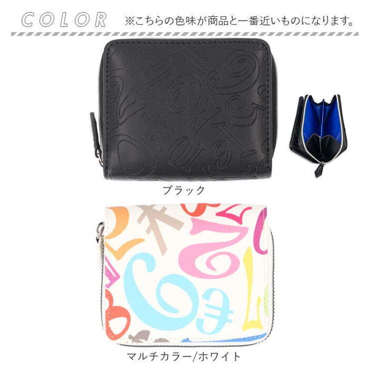 Frank Miura フランク三浦 ラウンドファスナー 二つ折り財布 Frank Miura フランク三浦 ラウンドファスナー 二つ折り財布