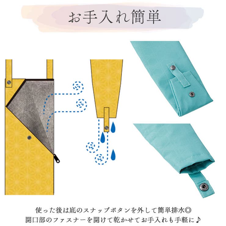 mabu マブ 吸水傘トート 江戸 | BACKYARD FAMILY | 詳細画像7 