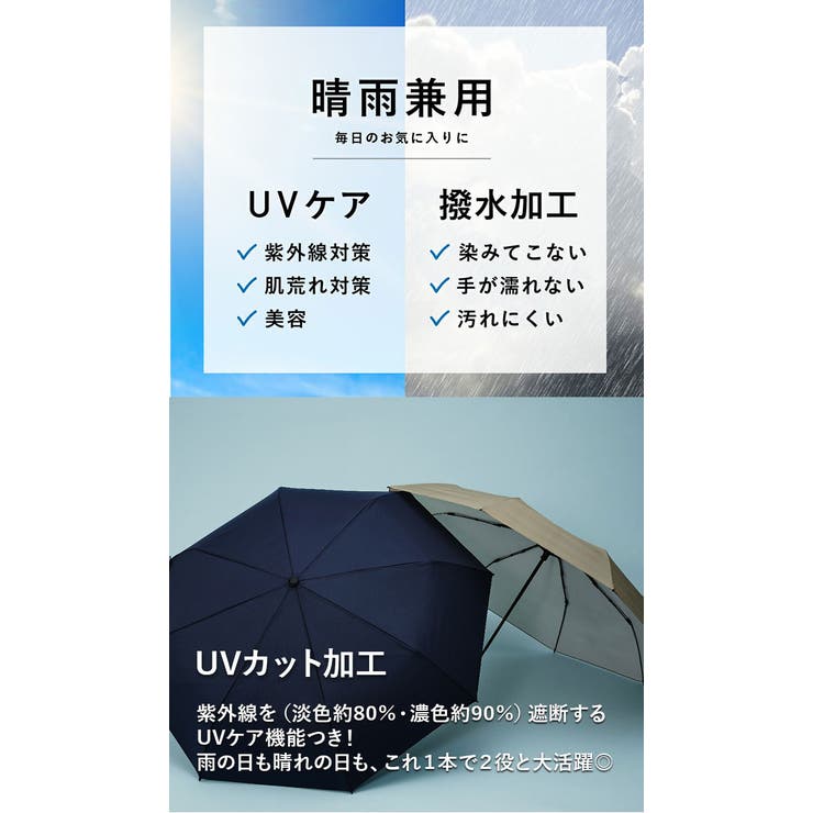 Water front スピンキャノピー 折りたたみ傘 60cm | BACKYARD FAMILY | 詳細画像7 