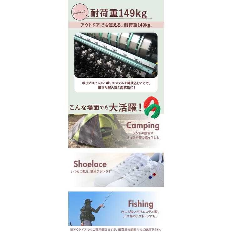 パラコード31mX4mm 1本 ss552 | BACKYARD FAMILY | 詳細画像11 