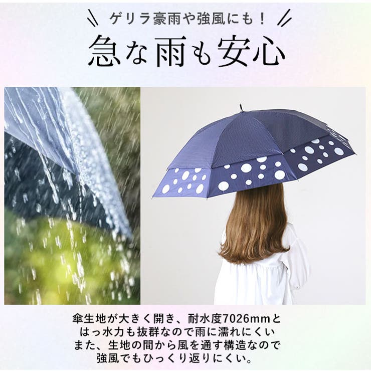 HYGGE 晴雨兼用 トランスフォーム傘