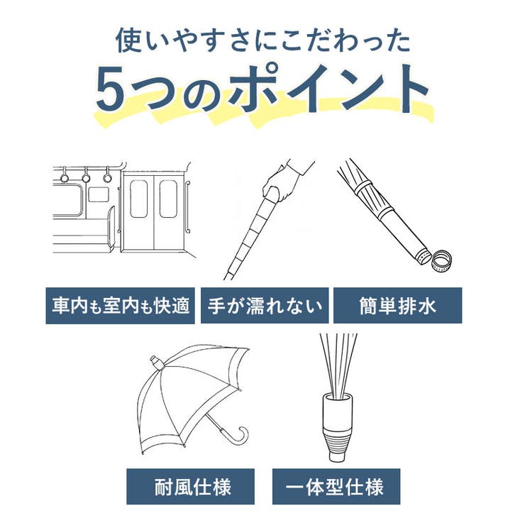 スライドキャップアンブレラ 60cm | BACKYARD FAMILY | 詳細画像4 