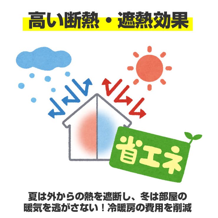 アルミ断熱・遮光カーテン | BACKYARD FAMILY | 詳細画像3 