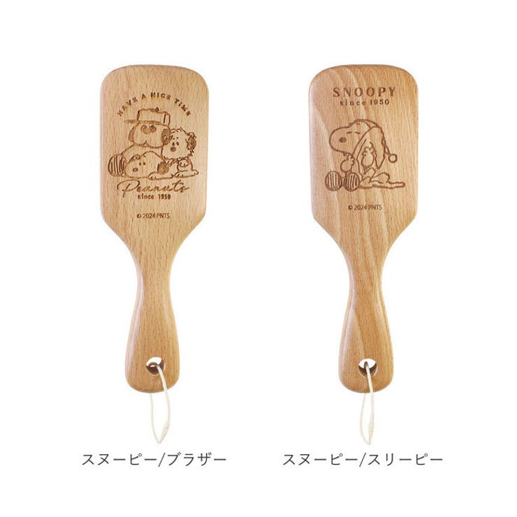 アンティークウッドブラシ キャラクター ウッドパドルブラシ[品番：BCYW0033860]｜BACKYARD