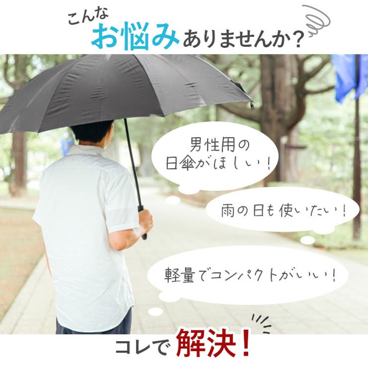 ワールドパーティー W by WPC. IZA 男の晴雨兼用傘 ZA007 | BACKYARD FAMILY | 詳細画像2 