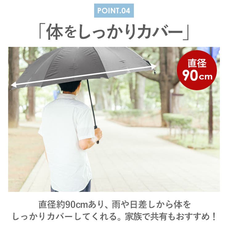 ワールドパーティー W by WPC. IZA 男の晴雨兼用傘 ZA007 | BACKYARD FAMILY | 詳細画像7 