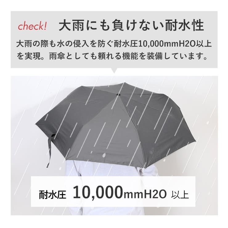 ワールドパーティー WPC.IZA 耐風晴雨兼用折りたたみ傘 | BACKYARD FAMILY | 詳細画像10 