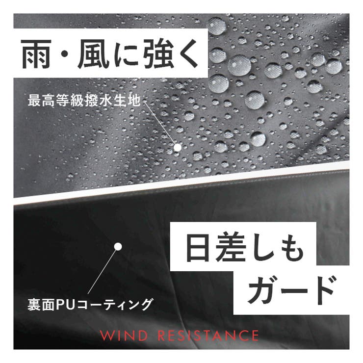 ワールドパーティー WPC.IZA 耐風晴雨兼用折りたたみ傘 | BACKYARD FAMILY | 詳細画像2 