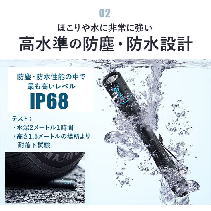 WUBEN ウーベン E19 ペン型 ライト | BACKYARD FAMILY | 詳細画像6 