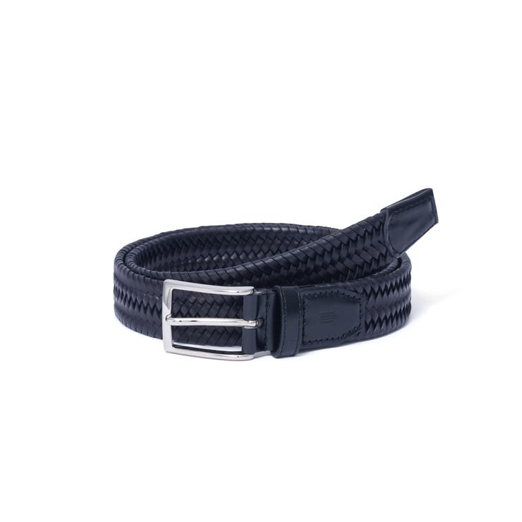 ブラック | 【正規販売店】LANVIN COLLECTION 30mm幅再生皮革メッシュベル… | BAG MANIA