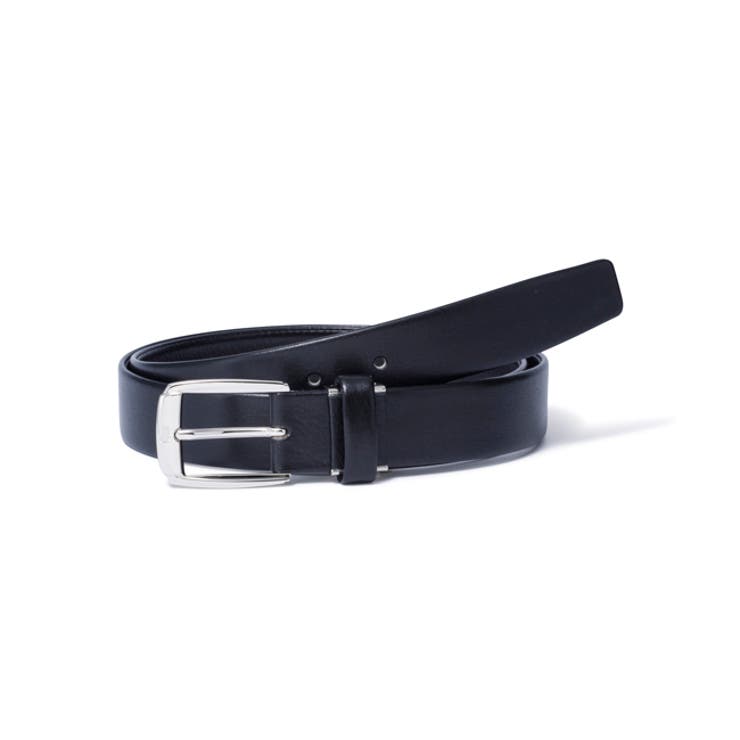 ブラック | 【正規販売店】LANVIN COLLECTION スムースレザー無双ベルト【JL… | BAG MANIA