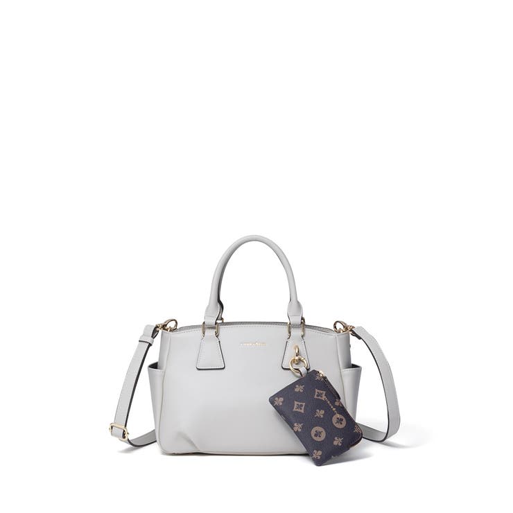 ホワイト | 【正規販売店】PATRICK COX クラシカルリリーチャーム | BAG MANIA