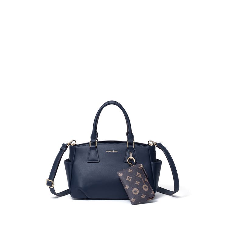 ネイビー | 【正規販売店】PATRICK COX クラシカルリリーチャーム | BAG MANIA