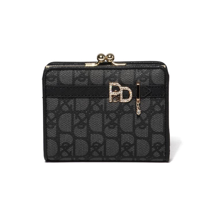 ブラック | 【正規販売店】PINKY&DIANNE パドロック 口金折り財布 | BAG MANIA