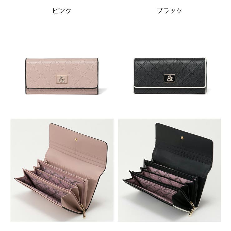 【正規販売店】PINKY&DIANNE クラシックキルト 薄型長財布 | BAG MANIA | 詳細画像1 